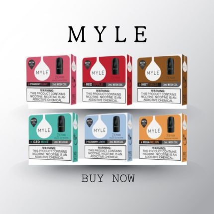 Myle V5 Pods | Myle Meta Pods 1600 Puffs in UAE